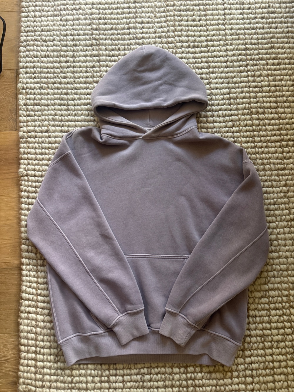 Abercrombie & Fitch light purple pullover hoodie